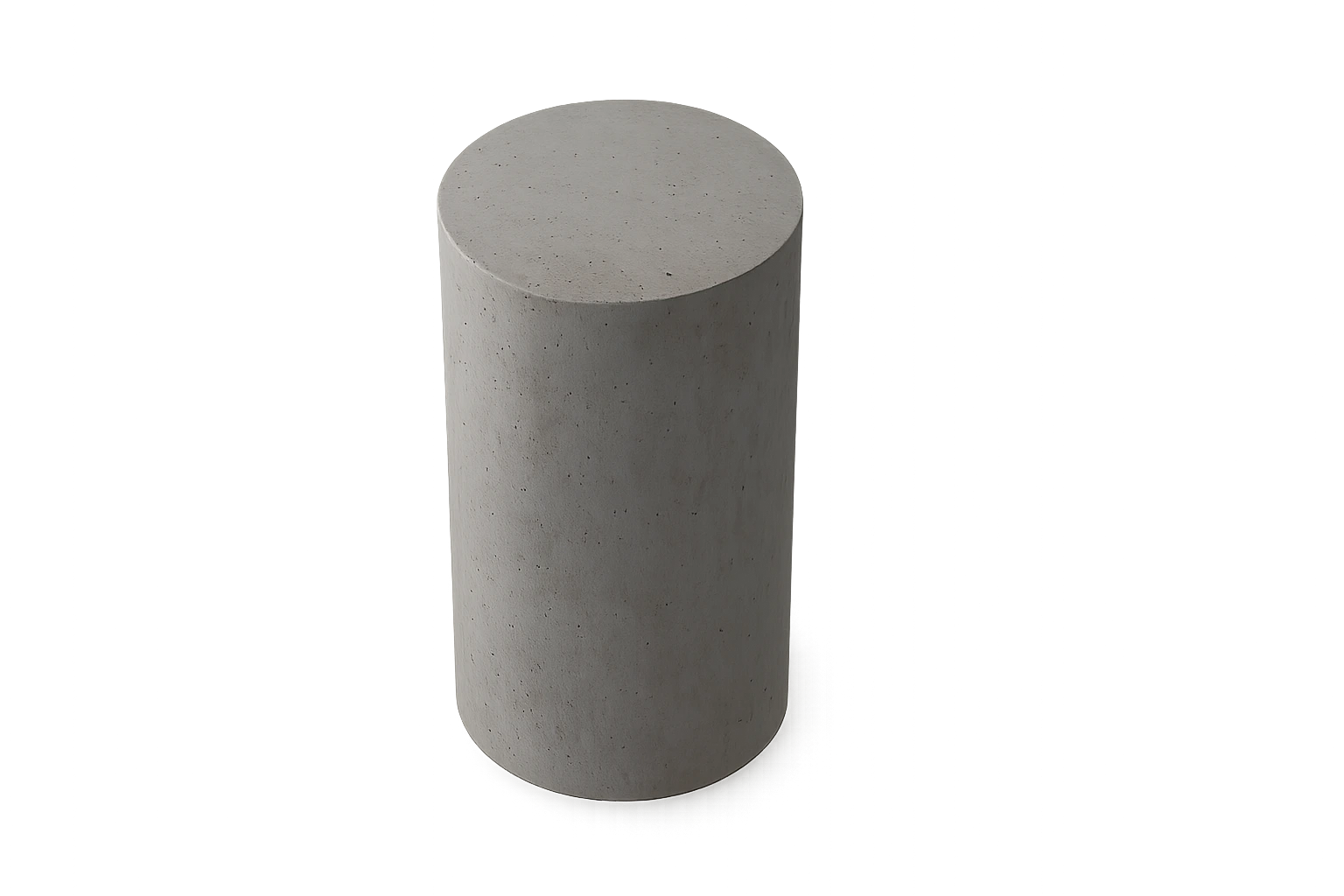 Cylindrical concrete column