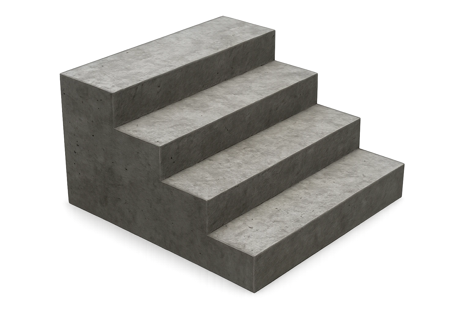 Concrete stairs