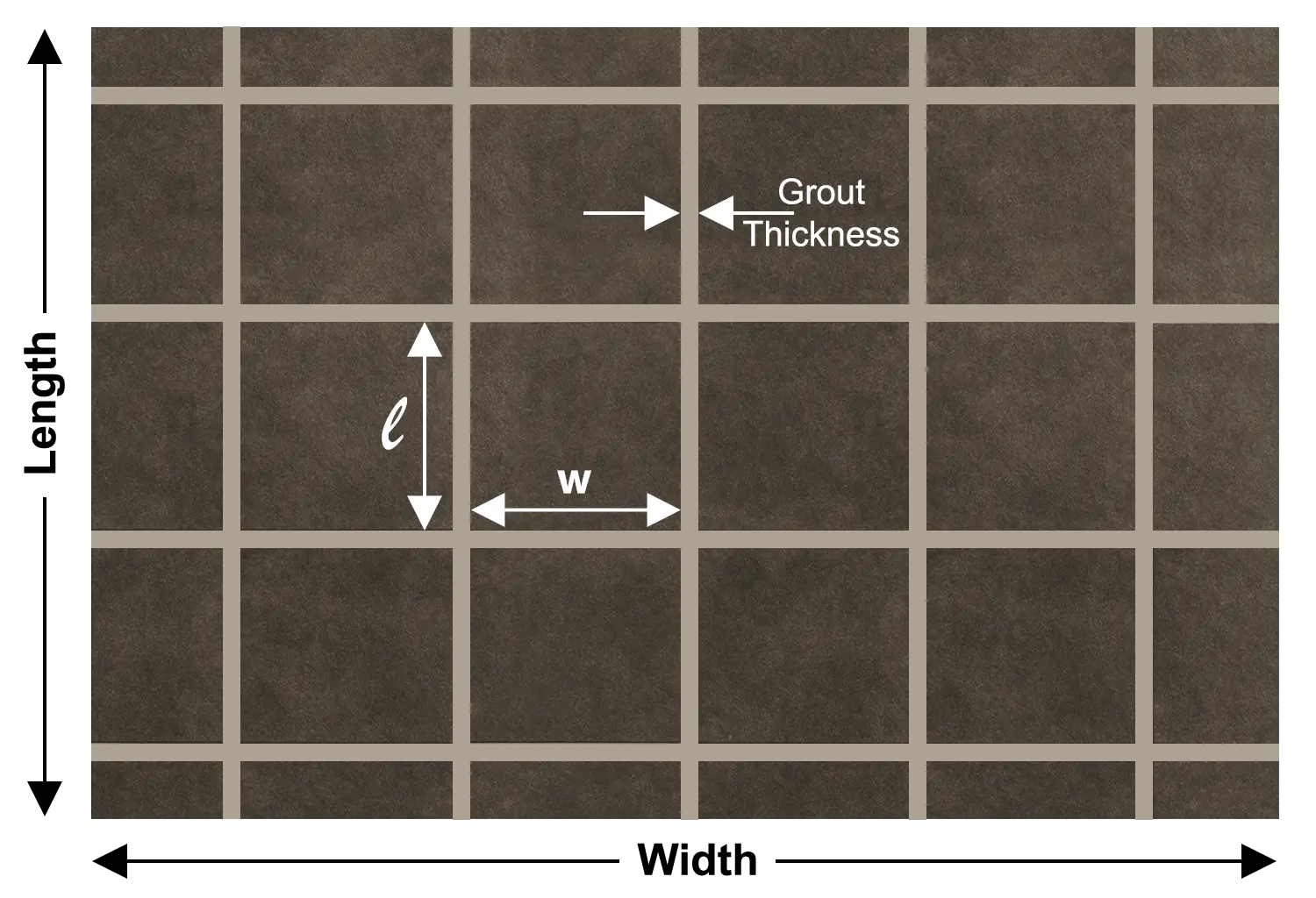 Tiles layout illustration