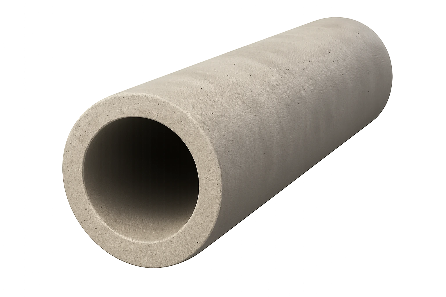 Concrete tube or ring shape