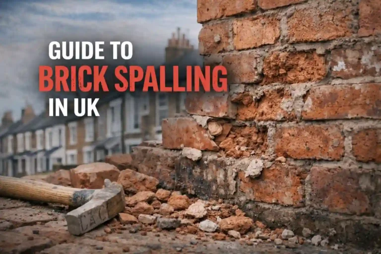 Picture illustrating the brick spalling guide