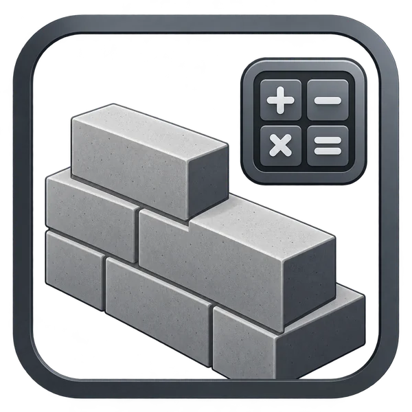 Block calculator icon