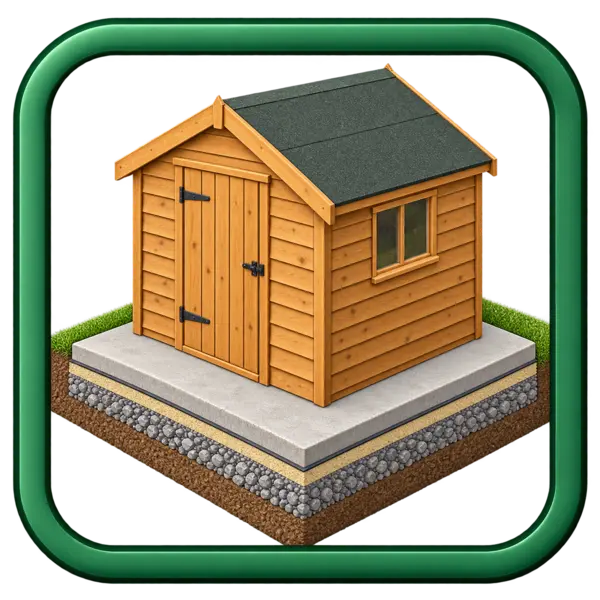 Shed base calculator icon